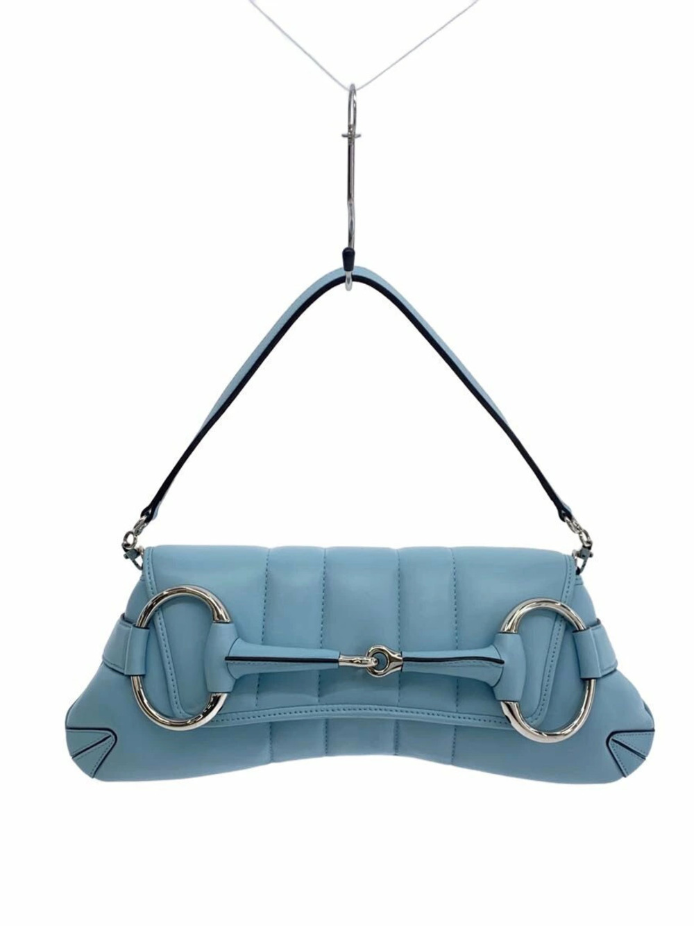 Gucci Horsebit Chain shoulder bag horsebit Blue